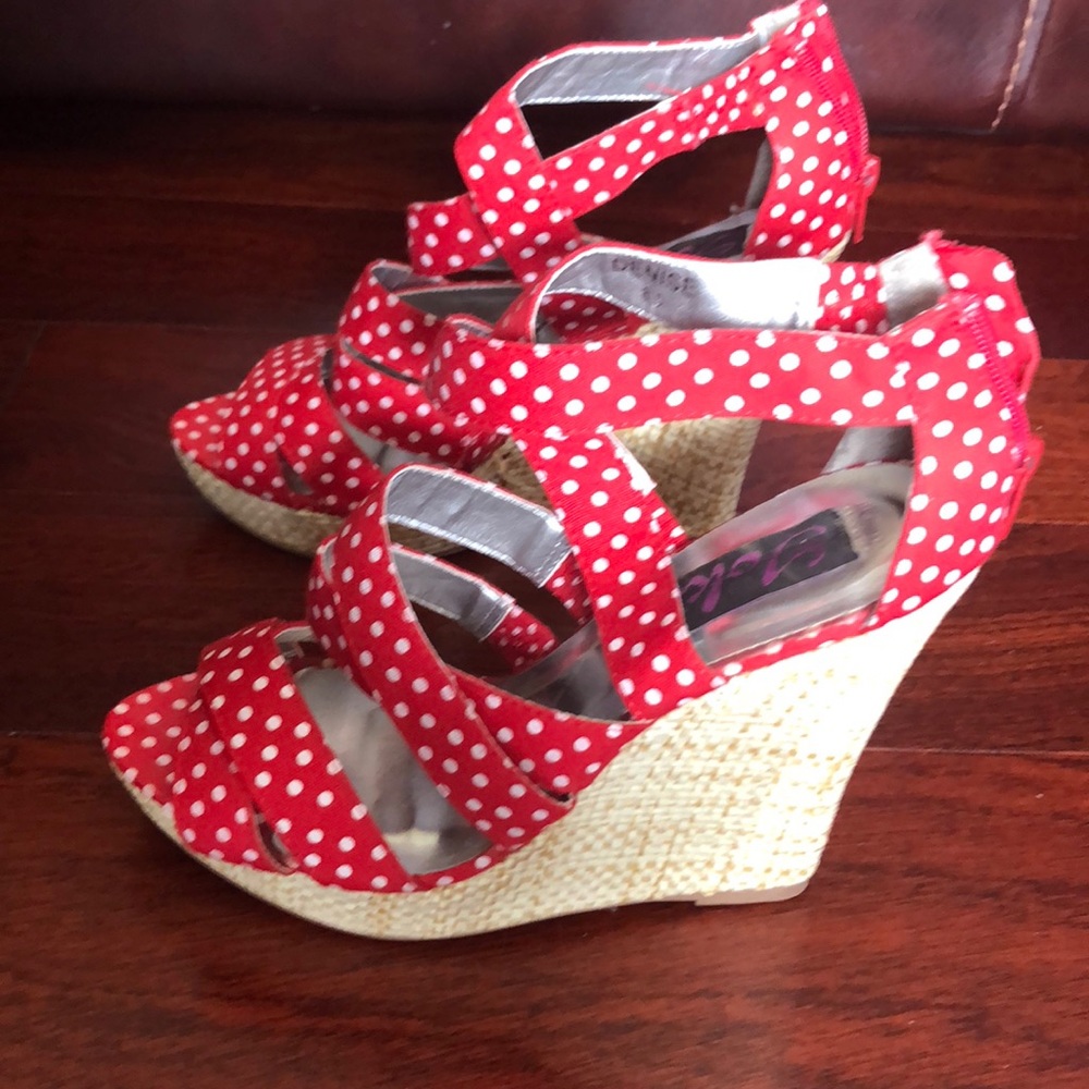 Polka Dot Heels!